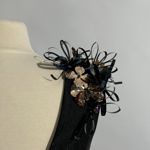 Brand New US 8 GEMY MAALOUF A-Line Evening Gown - Picture 9 of 12